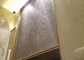 20% η ανοιχτή περιοχή Ss304 πτύχωσε το διακοσμητικό πλέγμα καλωδίων στον αρχιτεκτονικό τοίχο